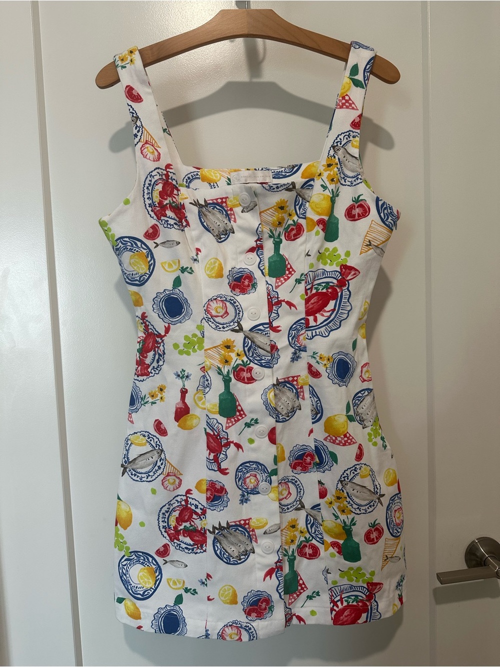 Corey Lynn Calter Lobster Feast Dress Size Small New